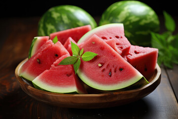 Fresh and Healthy Watermelon