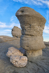 Wall Mural - The Sphinx of Bucegi Mountains, legendary landmark of Romania, Europe