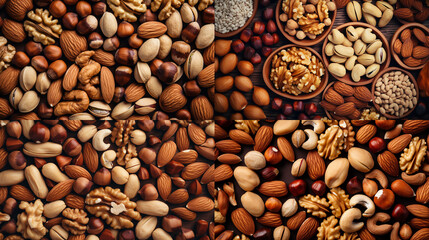 Sticker - coffee beans background