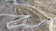 Drohnenvideo von der kurvenreichen Kaunertaler Gletscherstraße in Österreich