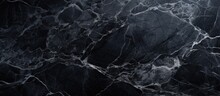 Abstract background featuring a black marble texture embracing the concept of realistic materials and interior design on a stone surface