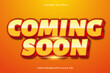 © Manuver - Coming Soon Editable Text Effect Emboss Cartoon Gradient Style