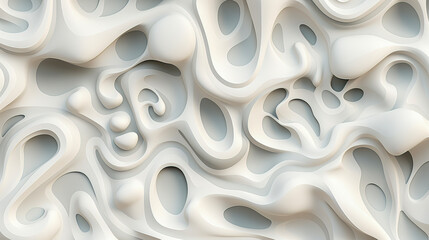 Contemporary wall art with a minimalist Voronoi pattern for modern decor, created with Generative AI technology.
