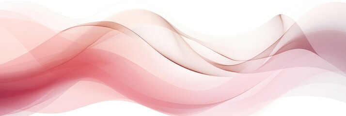 Watercolor style abstraction of razvnotsvetnye wavy and curved lines of bright colors on a white background. Banner