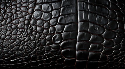 Wall Mural - Crocodile skin luxurious texture. Reptile leather texture. 