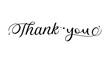 Thank You handwritten isolated on white background. Hand drawn lettering style, one line drawing, signature, calligraphy, monoline. vector Illustration.eps