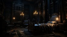 Well Bedroom , Filled With All The Comforts One Would Desire. Yet, As Night Falls