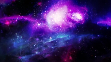 starry nebula galaxy background