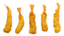 Ebi fry (Japanese fried shrimp), 5 pieces.
Japanese Ebi Fry is shrimp that has been peeled, coated in flour, dipped in egg batter, then breaded and fried in oil.