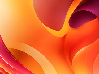 Wall Mural - abstract background wave shape. generative ai illustration