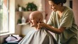 © ETAJOE - Cancer patients hair cutting