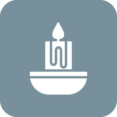 Poster - Candle Icon