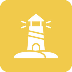 Wall Mural - Lighthouse Icon