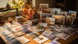Photo of a Table Overflowing With Memories and Inspiration
