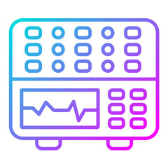 Canvas Print - Analyzer Icon