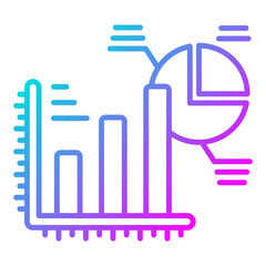 Wall Mural - Pie Chart Icon