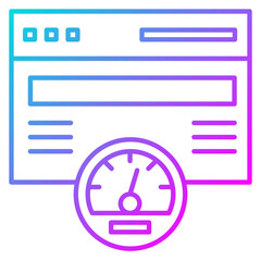 page speed icon