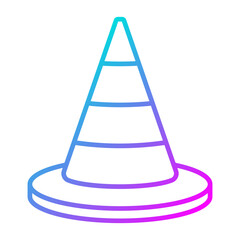 Sticker - Road Cone Icon