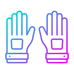 Sticker - Working Gloves Icon