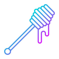 Sticker - Honey Dipper Icon