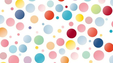 Multicolor Pattern of Dots. Colorful Wallpaper