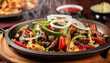 © David Gonzalez - Mexican fajitas, latin food