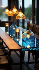 A beautiful dinning table (UHD Wallpaper)