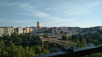 Wall Mural - Panorámica de la ciudad de Ourense, Galicia