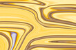 fondo abstracto de color amarillo dorado con formas de ondas de  pintura 