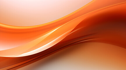 Canvas Print - Dynamic abstract background with light streaks conveying speed and motion in vibrant warm orange tones.