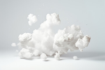 white cloud abstract background or wallpaper