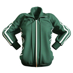 Jacket Sport Female Cloth Fashion 3D render isolated illustration 