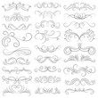 © afzal - Vector graphic elements for design vector elements. Swirl elements decorative illustration
