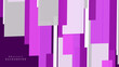 © Zunan - Square purple background with abstract square shape, dynamic and geometry banner concept.