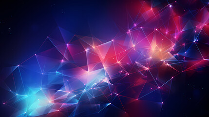 Poster - abstract technology background