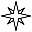 © bolakaretstudio - Compass line icon