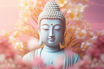 lord buddha statue. idol in buddhism