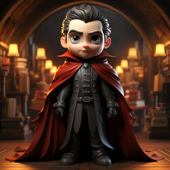 Wall Mural - 3d cartoon Dracula