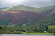 The Fairfield range towers above the lake at Grasmere in the Lake District