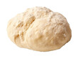 Raw dough isolated on transparent background 
