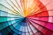 multicolored business background with color swatches samples