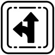 DETOUR ,option,directional,arrows