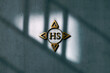 Stylish HS logo illustration design
