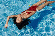 © SHOTPRIME STUDIO - Woman bikini blue vacation pool water swim summer female young person body