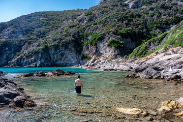 Wall Mural - Isola d'Elba, bagno allo Stagnone