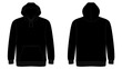 Vector apparel mockup pull over hoodie