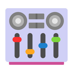 Wall Mural - Mixer Icon