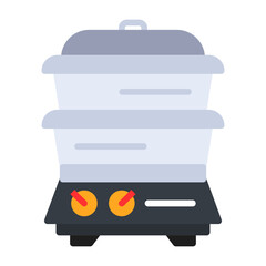 Sticker - Steamer Icon