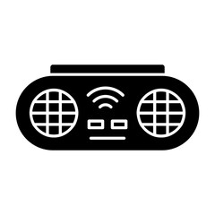 Poster - Portable Speaker Icon