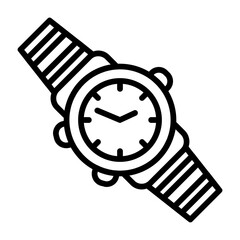 Canvas Print - Watch Icon